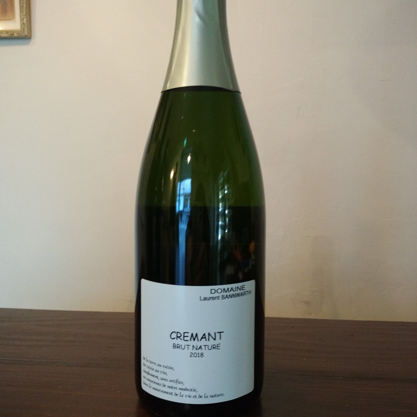 Laurent Bannwarth Cremant d'Alsace Brut Lot2 2019