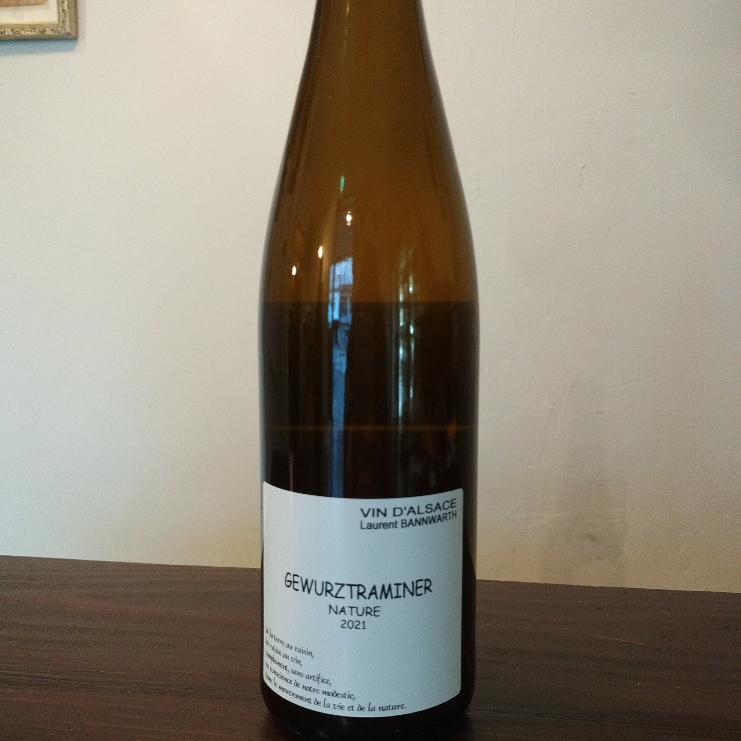 Laurent Bannwarth Gewurtztraminer nature 2023