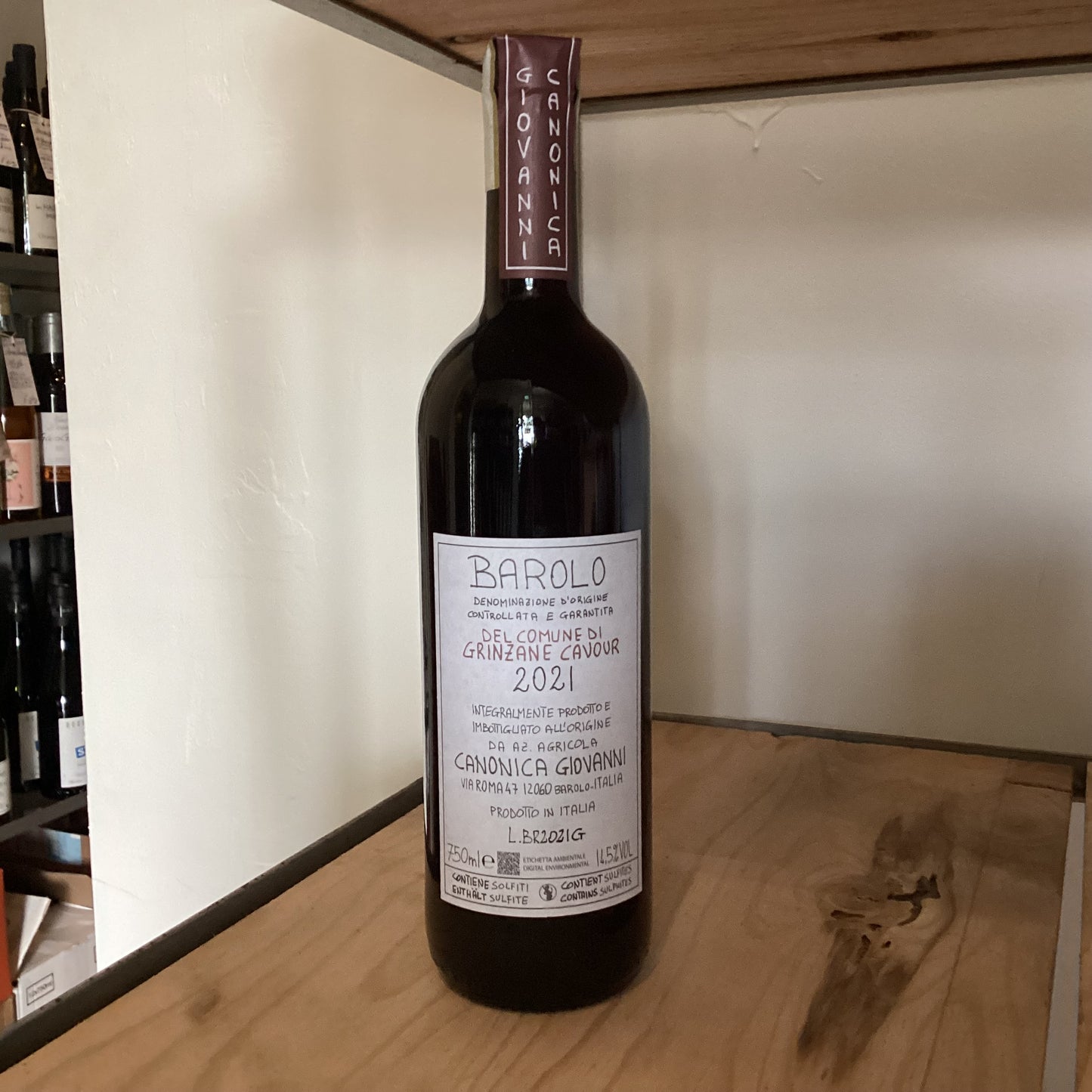 Canonica Barolo Grinzane Cavour 2021