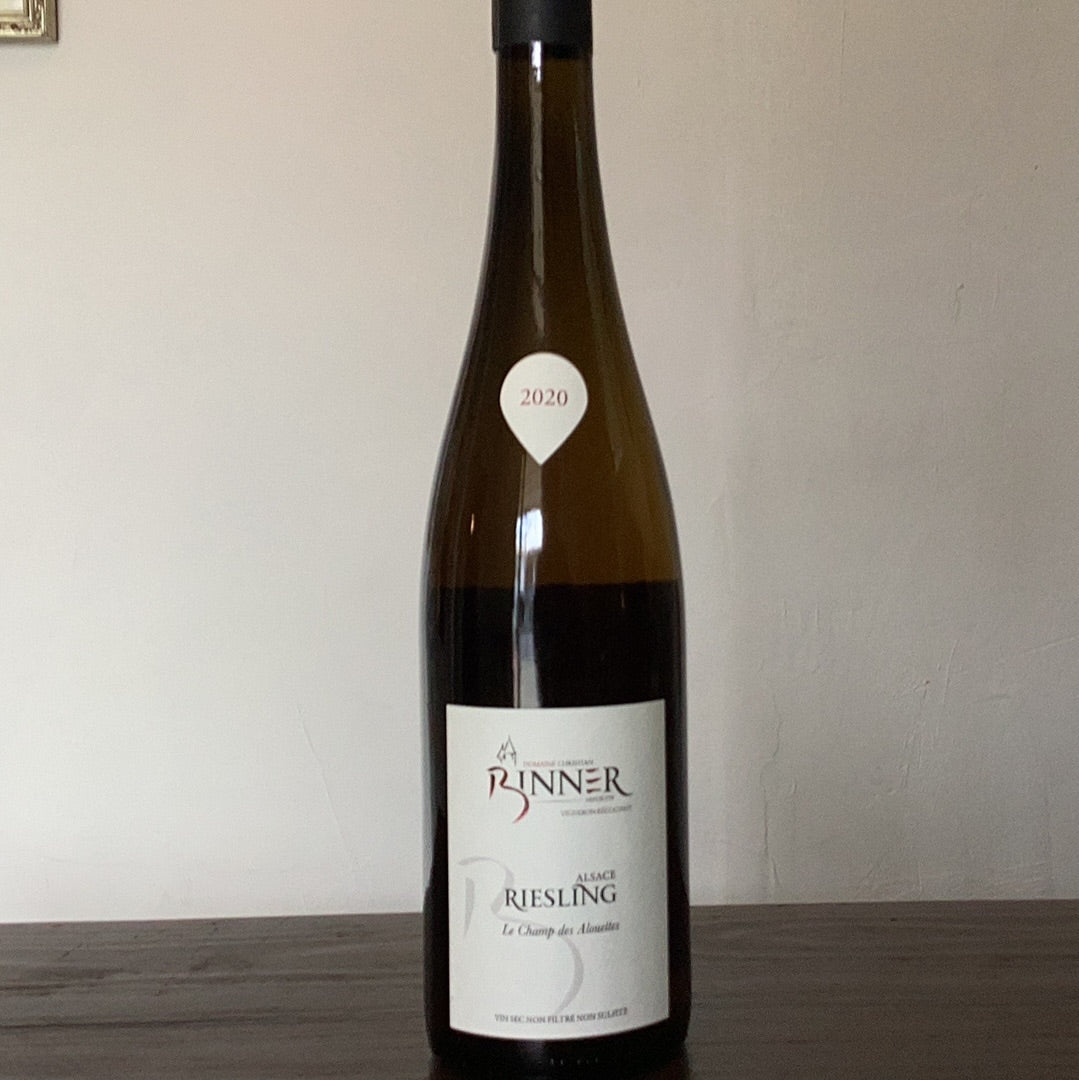 Christian Binner Riesling Le Champ des Alouettes 20
