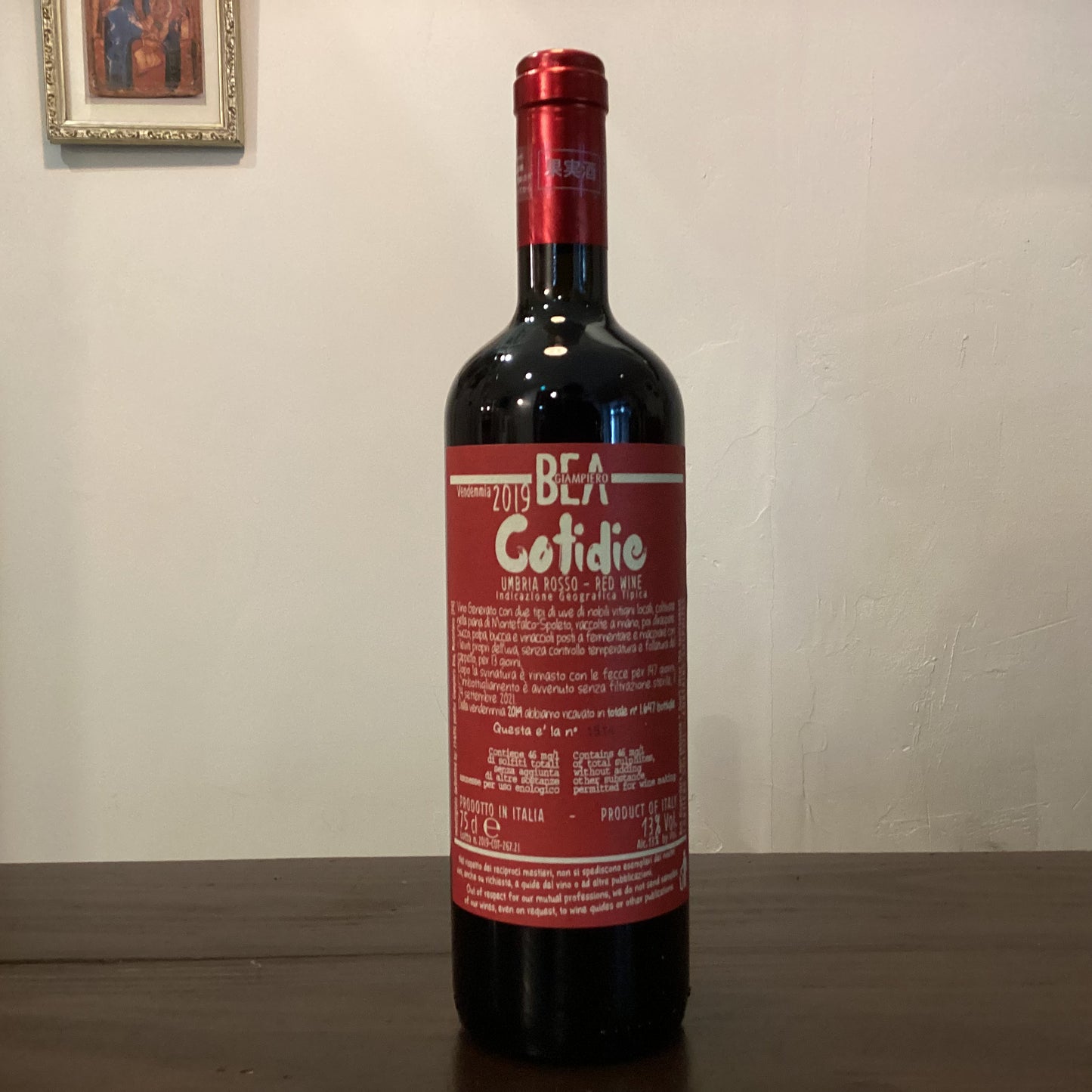 Paolo Bea Cotidie 2019
