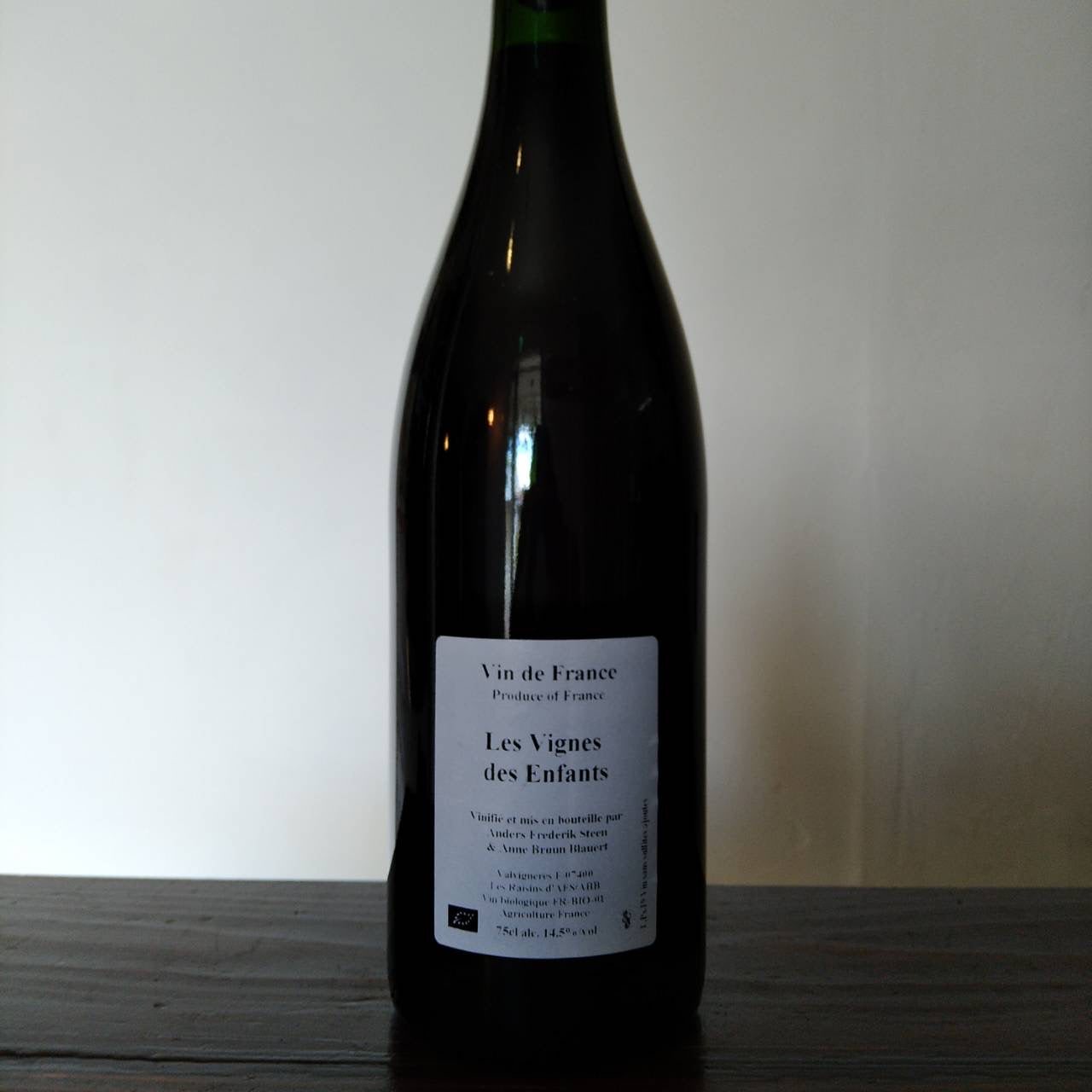 Anders Frederik Steen Les Vignes des Enfants 2019