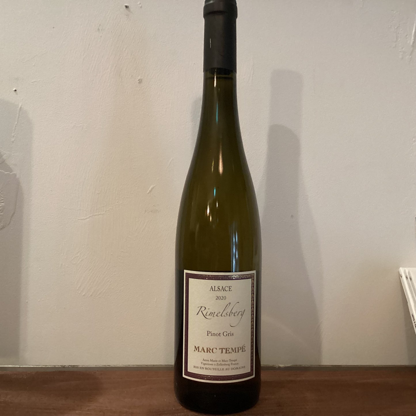 Marc Tempé Pinot Gris Rimelsberg 2020