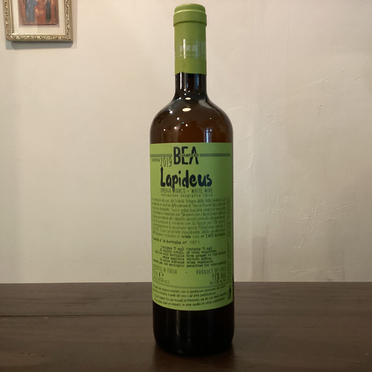 Paolo Bea Lapideus 2019