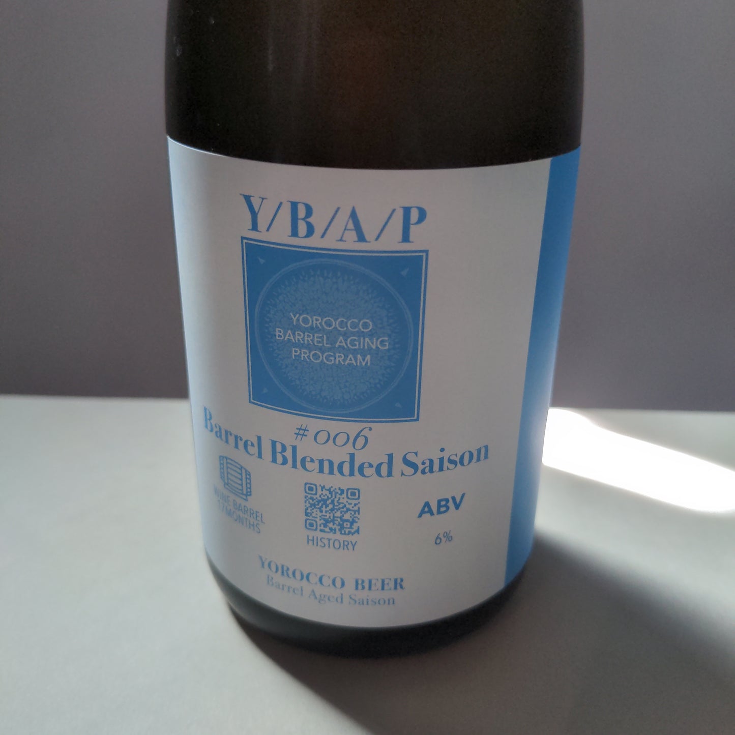 ヨロッコビール Y/B/A/P #006 Barrel Blended Saison