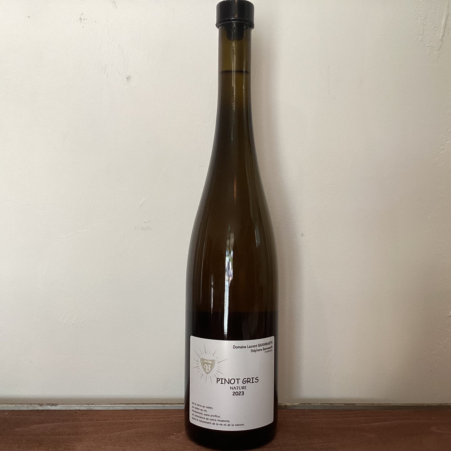 Laurent Bannwarth　Pinot Gris nature 2023