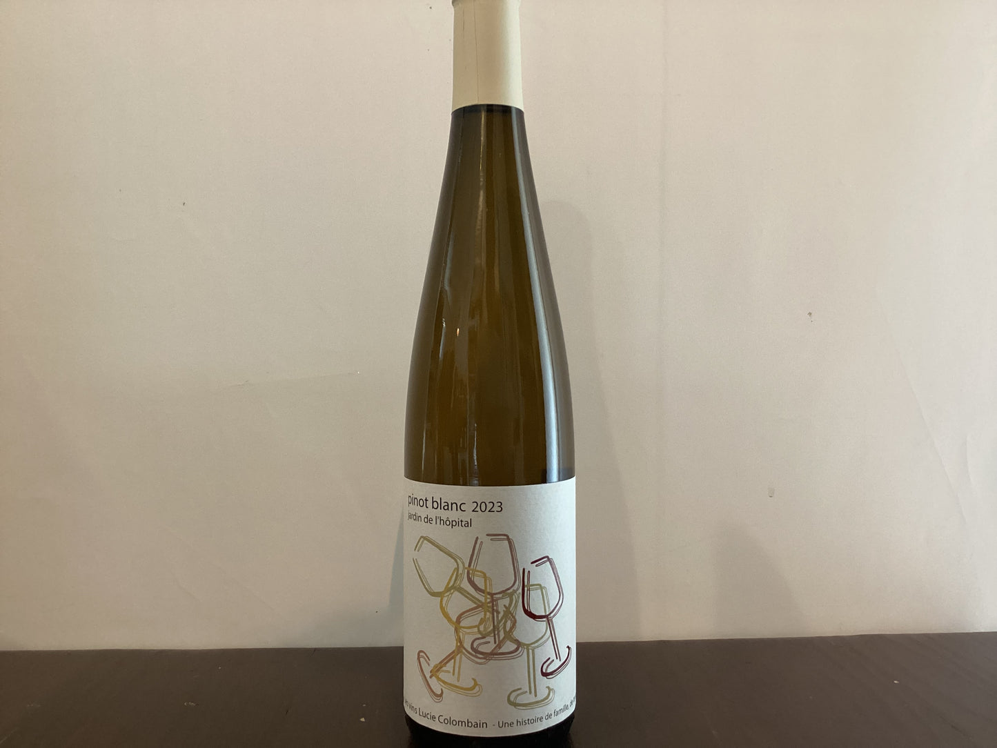 Lucie Colombain　Pinot Blanc Jardin de l'Hopital 2023