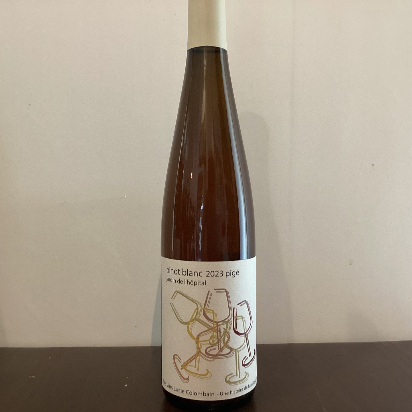 Lucie Colombain　Pinot Blanc Pige' Jardin de l'Hopital 2023