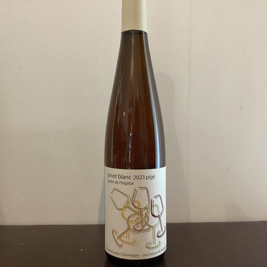 Lucie Colombain　Pinot Blanc Pige' Jardin de l'Hopital 2023