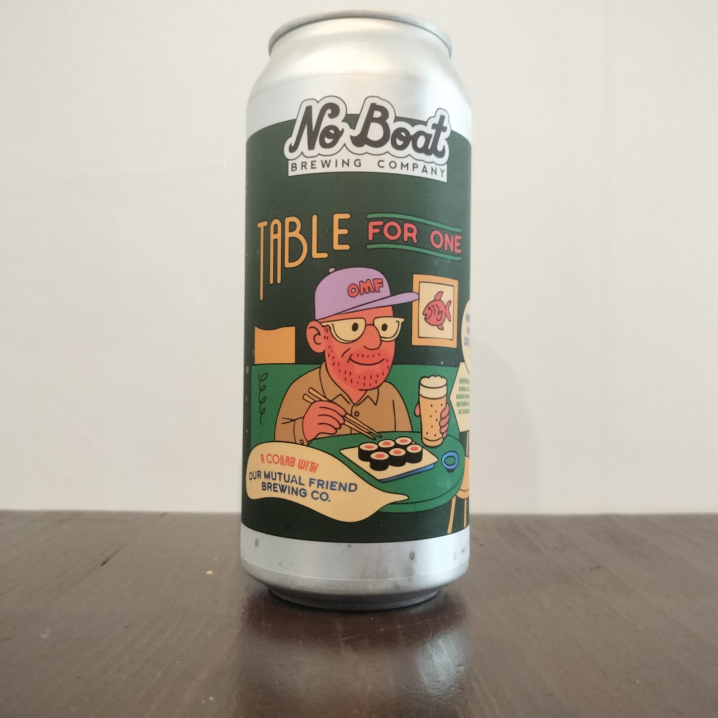 No Boat Brewing　Table for One Hazy Double IPA