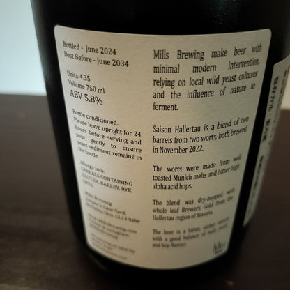 Millsbrewing　Saison Hallertau